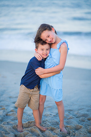 Family Beach Portrait Photography on Pleasure Island, NC:  Carolina Beach, Kure Beach, Fort Fisher
